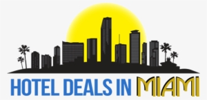 Tropical Park Miami - Los Angeles Skyline Silhouette Png