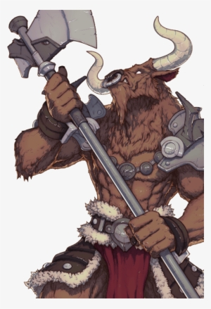 King Minos Was Believed To Own A Minotaur And To Send - Character Art Minotaur