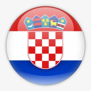 Croatia Flags Icon - Croatia Flags Png Round
