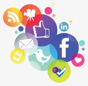 Social Media Clipart Transparent - Comunicação De Marketing Png