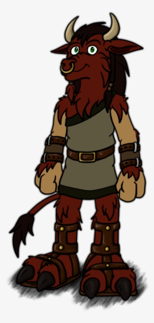 Minotaur Golem Moradin - Cartoon