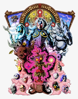 We're Not Alone - Legend Of Zelda Majora's Mask Concept Art