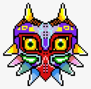 Majoras Mask Pixel Art - Majora's Mask Pixel Art