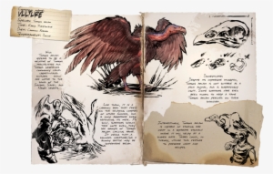 800px-dossier Vulture - Ark Survival Evolved Desert Maps