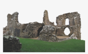Transparent Castle Ruins - Ruined Castle Png