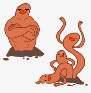 139kib, 1000x1000, Diglett Line - Illustration