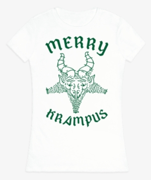 Merry Krampus Womens T-shirt - Sweater