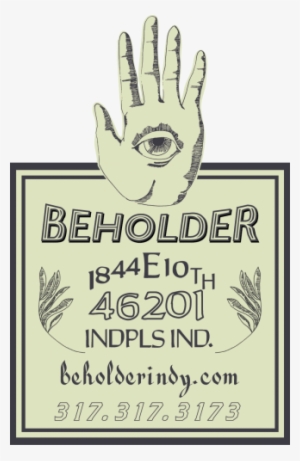 Beholder Address With Hand - Sign
