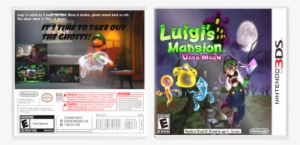 Dark Moon Box Art Cover - Nintendo Luigi Mansion 3ds