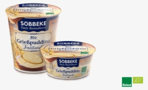 Organic Semolina Pudding With Full Cream Milk* And - Söbbeke Grießpudding