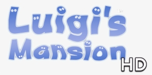 4dmu9ar ] - Luigi's Mansion Logo