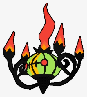 Shiny Chandelure - Chandelure Qr