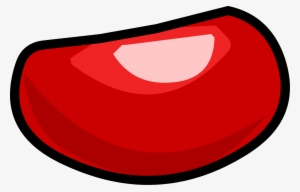 Club Penguin Wiki - Red Jelly Bean Png