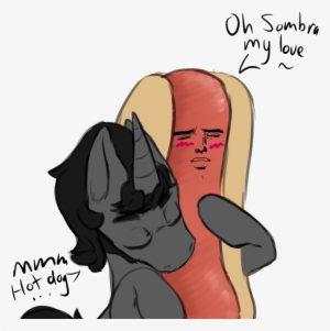 Blushing Hot Dog