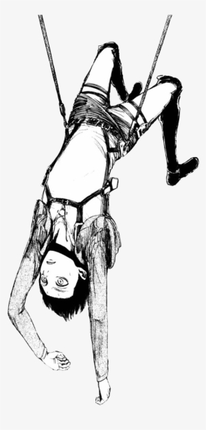 Hello There Welcome To My Blog Where I Share My Love - Eren Hanging Upside Down