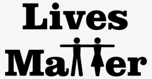 This Free Icons Png Design Of Lives Matter Typography