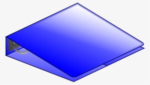 This Free Icons Png Design Of Blue 3-ring Binder