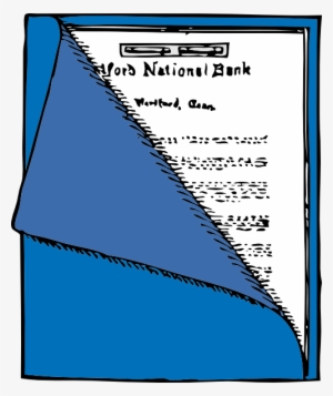 Small - School Folder Clip Art