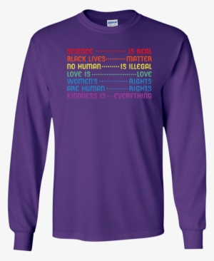 Science Is Real Black Lives Matter Shirt Youth Ls T - Adidas Bugs Bunny T Shirt