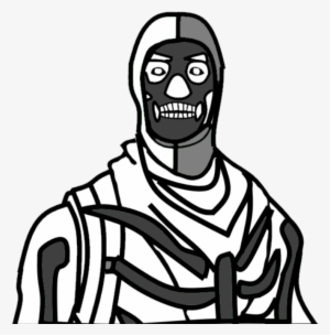 Reverse Skull-trooper - Skull Trooper Png Drawing