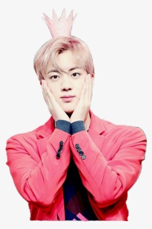 Svg Free Library Bts Run Wings Princess Transprent - Jin The Pink Princess