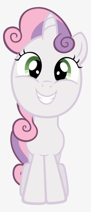 Grin Clipart Yay - Sweetie Belle Happy Png