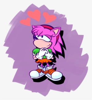 Clip Art Download Amy Rose Sonic Style - Sonic Cd