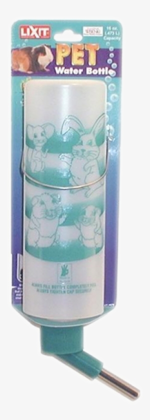 Lixit Water Bottle Guinea Pig Weather Resistant 16oz - Hamster Water Bottle