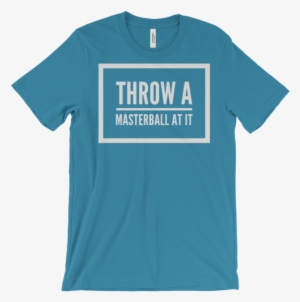 Throw A Masterball At It Pokemon - Color Blind Shirt