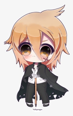 Clipart Black And White Osoro Shidesu By Yukipengin - Yandere Simulator Male Rivals Chibi