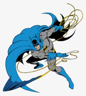 Primitive Batrope - Batman Throwing Batarang Png