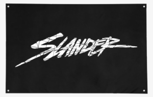 Shatter Flag - Black - Calligraphy