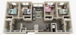 4 Bedroom Apartment - University Flats Uk