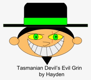 The Tasmanian Devil's Evil Grin - Cartoon