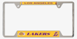 Los Angeles Lakers Metal License Plate Frame - Clemson Tigers 2016 Football National Champions Metal