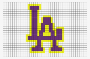 Lakers Logo Pixel Art