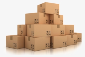 Stock Management - Stacked Boxes Transparent