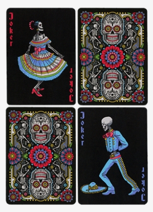 Los Muertos Playing Card