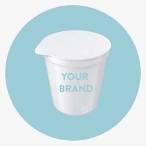 Blank Yogurt Cup 23311508 Copy - Circle