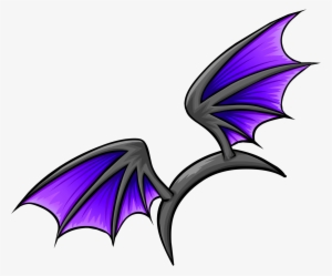 Purplebatwings - Purple Bat Wings Png