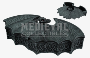 Gothic Bat Wings Box - Pacific Trading Vampire Bat Wings Box