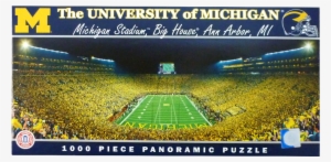 Masterpieces Puzzle Michigan Wolverines Panoramic Stadium