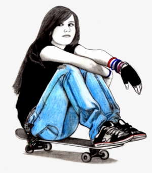 Skater Drawing