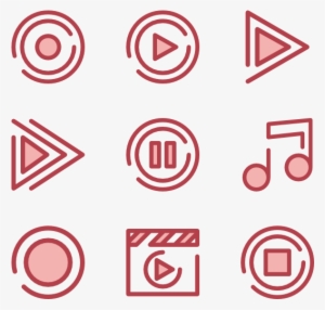 Media 36 Icons - Media Player Icons