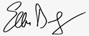 Ellen Degeneres Handwriting