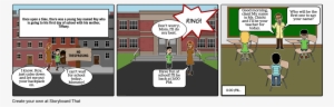 Roy's First Day Of School - Cartoon