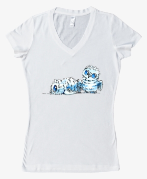 Owls Women's V-neck - Active Shirt