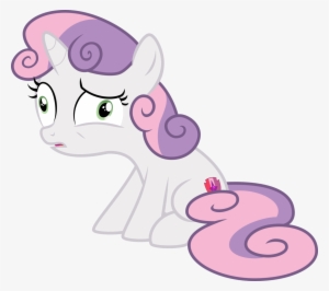 Clip Art Black And White Stock Belle Svg Transparent - Sweetie Belle My Little Pony Friendship Is Magic Cute