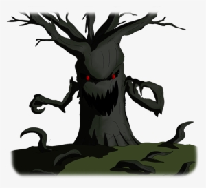 Haunted Tree By Shadowolfozo - Digital Art