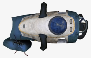 Damaged Seaglide - Subnautica Sea Glider Fragment